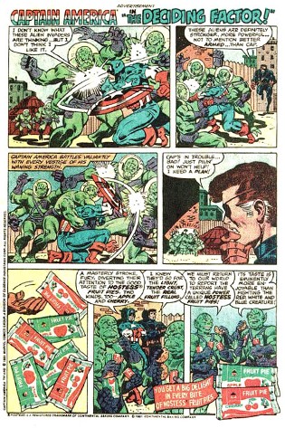 Captain America vs. Hostess Fruit Pies