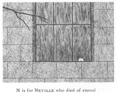 The Ghastlycrumb Tinies by Edward Gorey