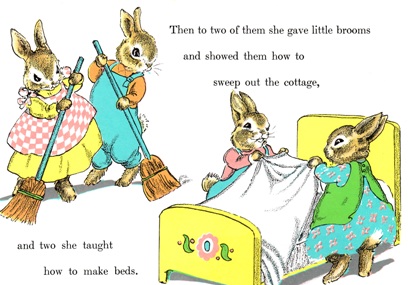 The Country Bunny and the Little Gold Shoes 