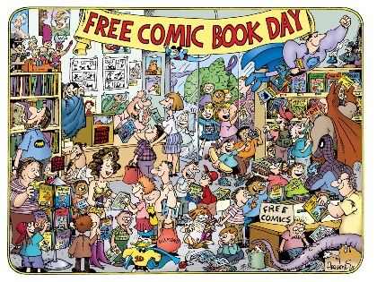 Free Comic Book Day by Sergio Aragones