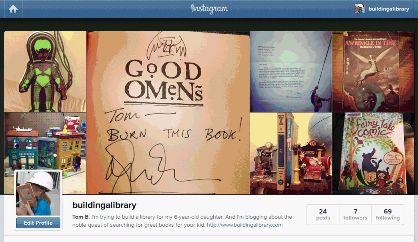 Building a Library Instagram
