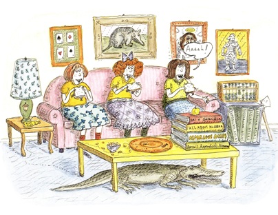 The Alphabet from A to Y with Bonus Letter Z! by Steve Martin, illustrated by Roz Chast